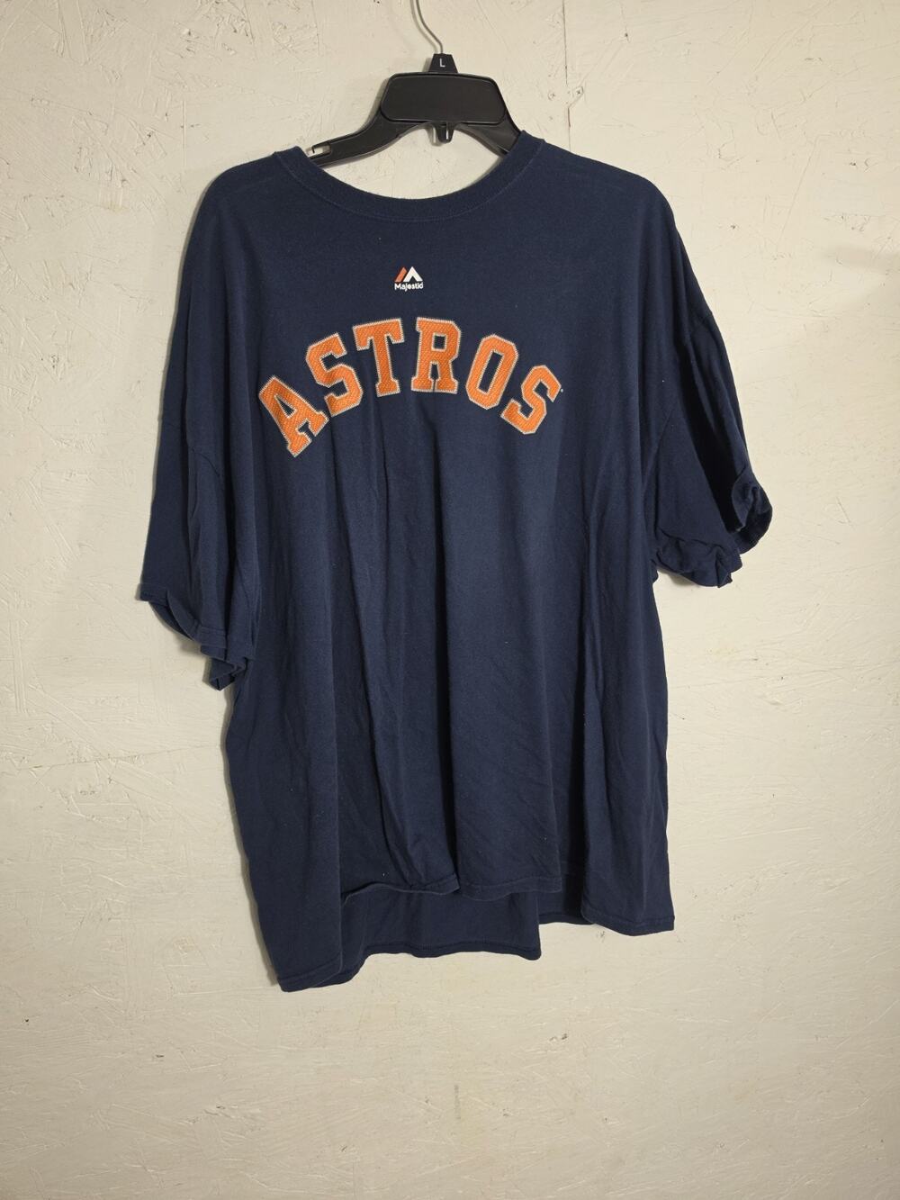 Carlos Correa Houston Astros Majestic Shirt Men's 2XL Navy Blue MLB player Tee